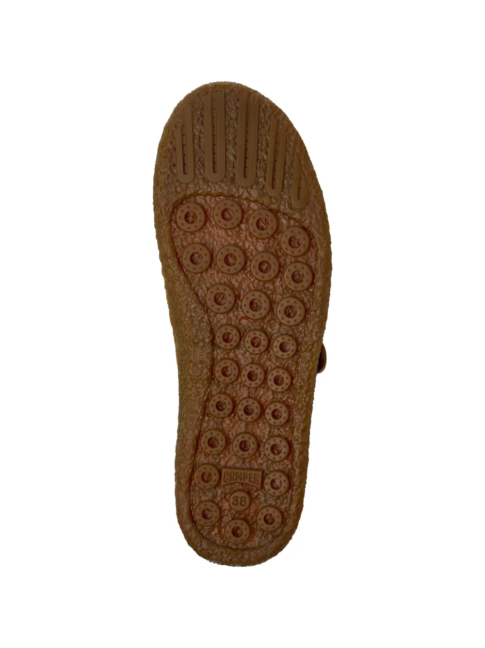 Camper Peu Terreno suede ballet flats Bruin