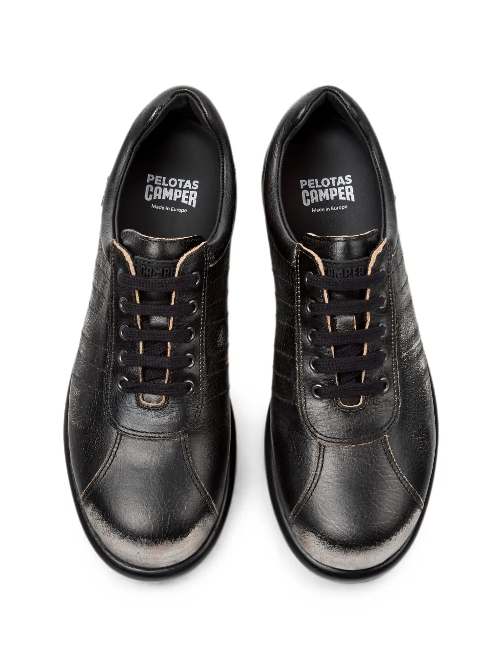 Camper Pelotas Ariel leren sneakers Zwart