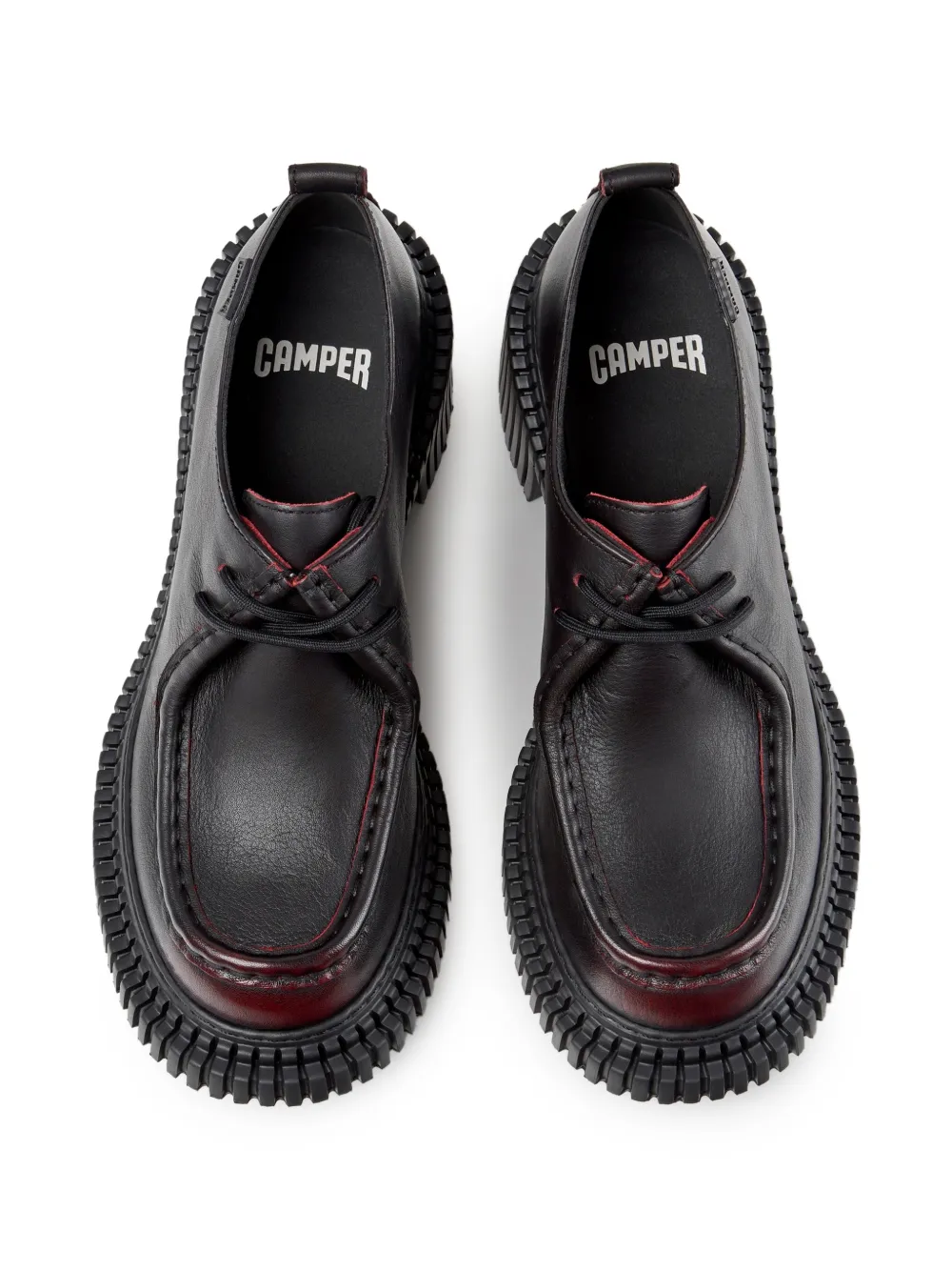 Camper Pix London derby schoenen Zwart