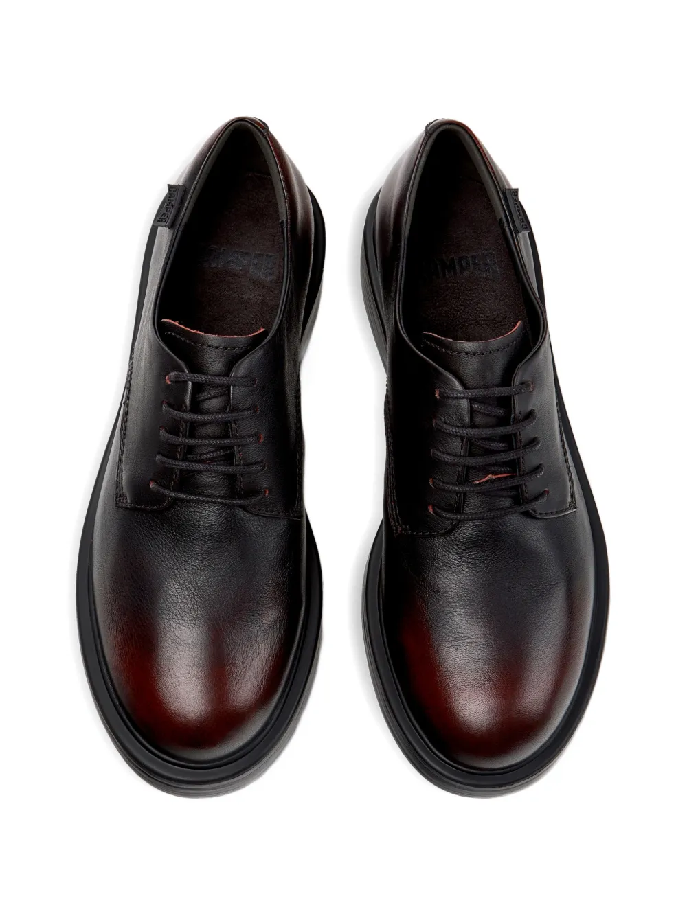 Camper Dean leren Derby schoenen Bruin
