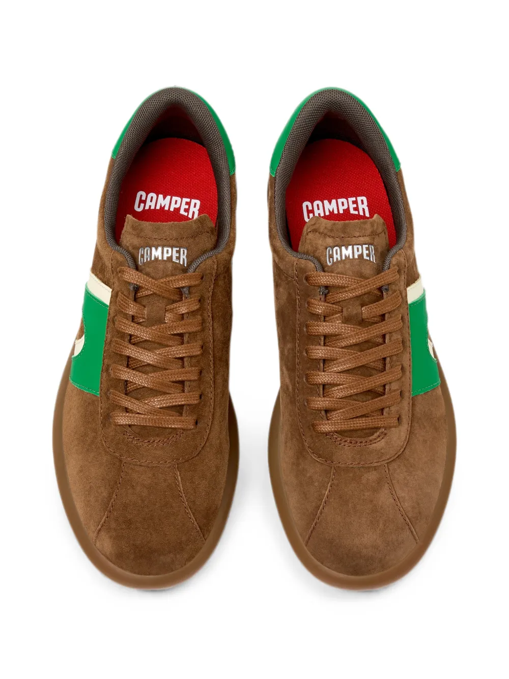 Camper Pelotas Soller leren sneakers Bruin