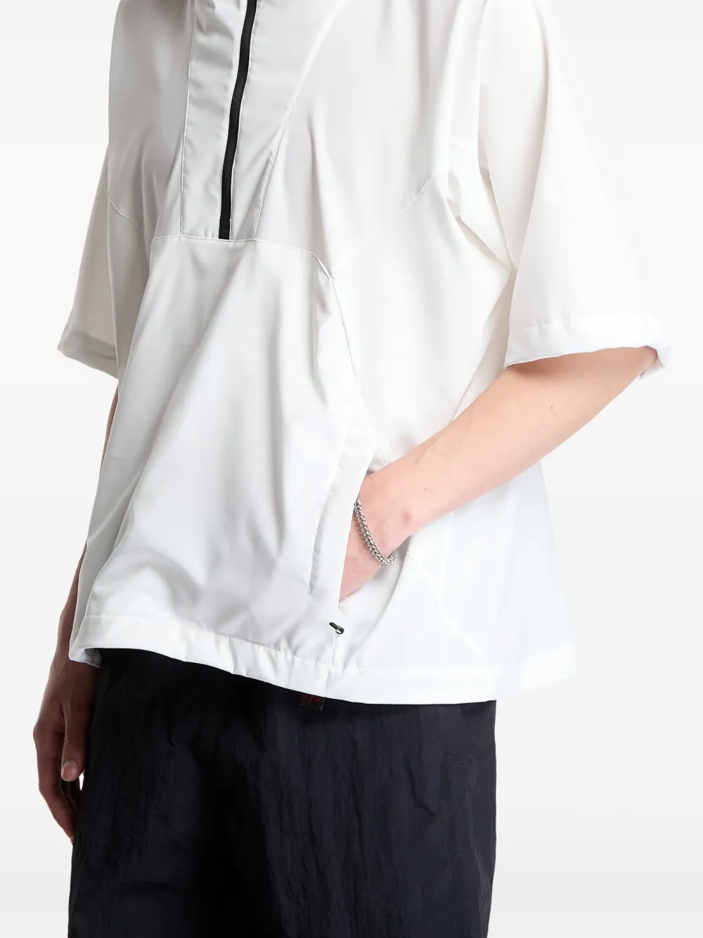  Tilak Sudadera Poutnik Sun Shield Con Capucha - Blanco 