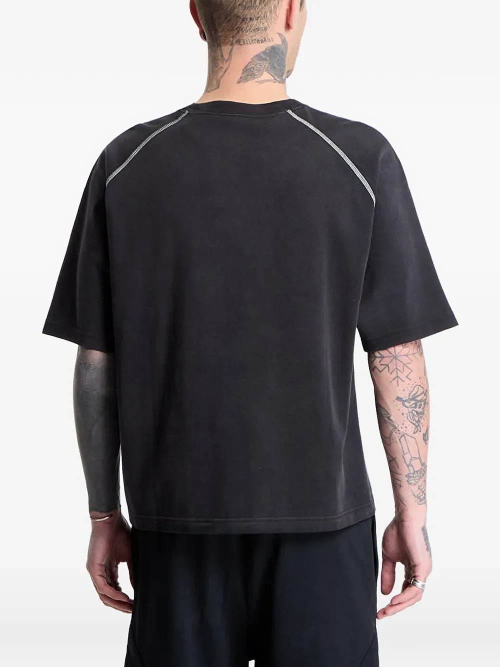 Jordan Flight T-shirt met contrasterend stiksel Zwart
