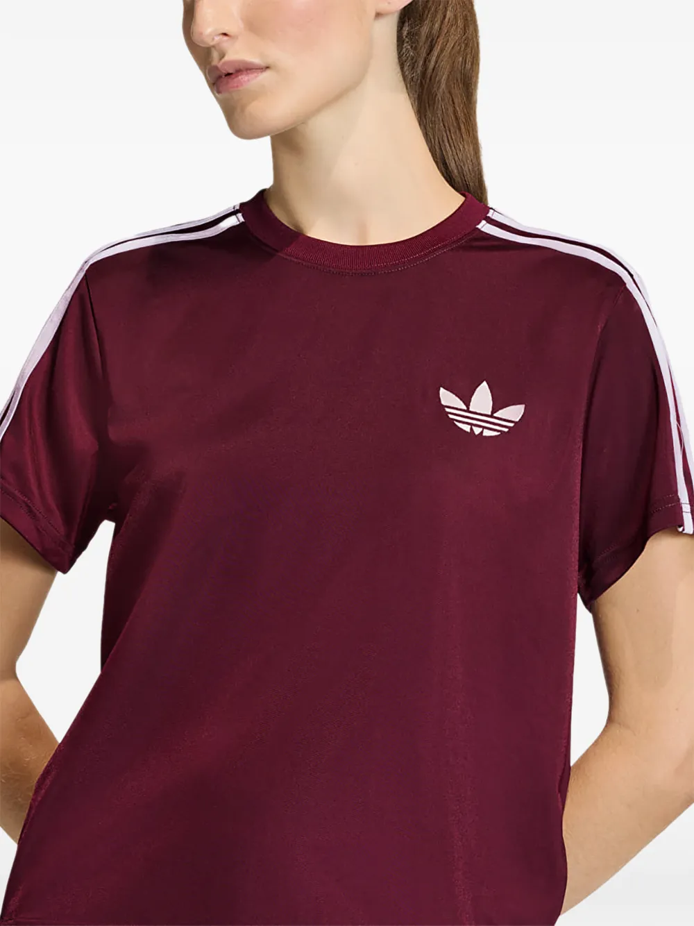adidas Firebird T-shirt Rood