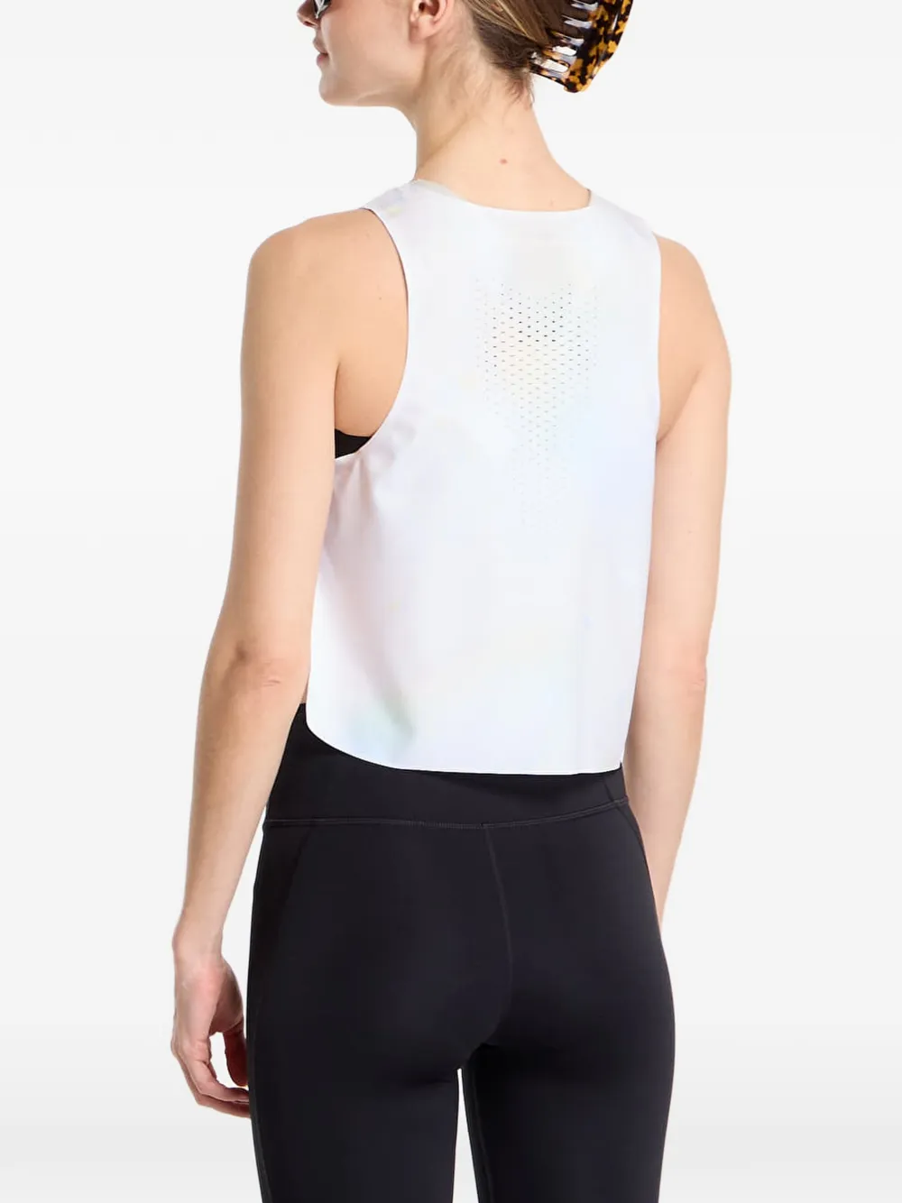 Nike AeroSwift tanktop Wit