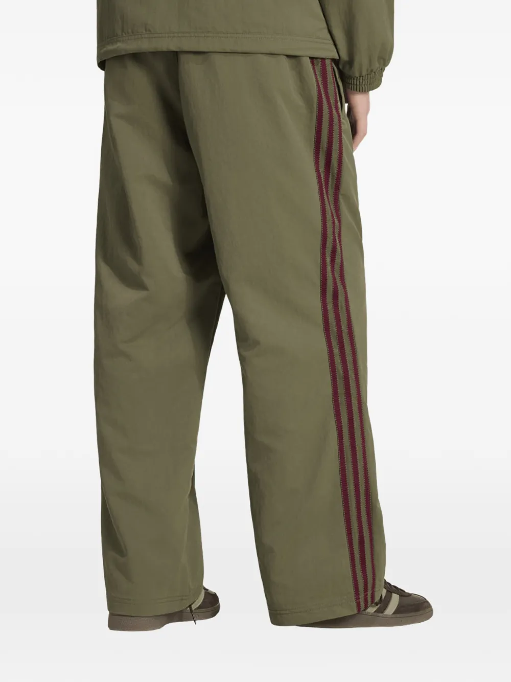 adidas Britcore trainingsbroek met zijstreep Groen