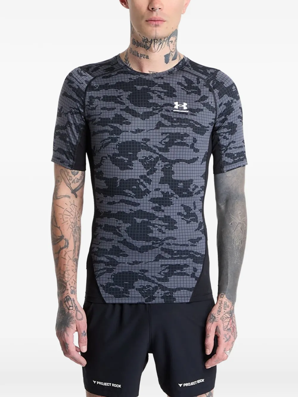 Under Armour HG 프린트 탑 | 그레이 | Image 1