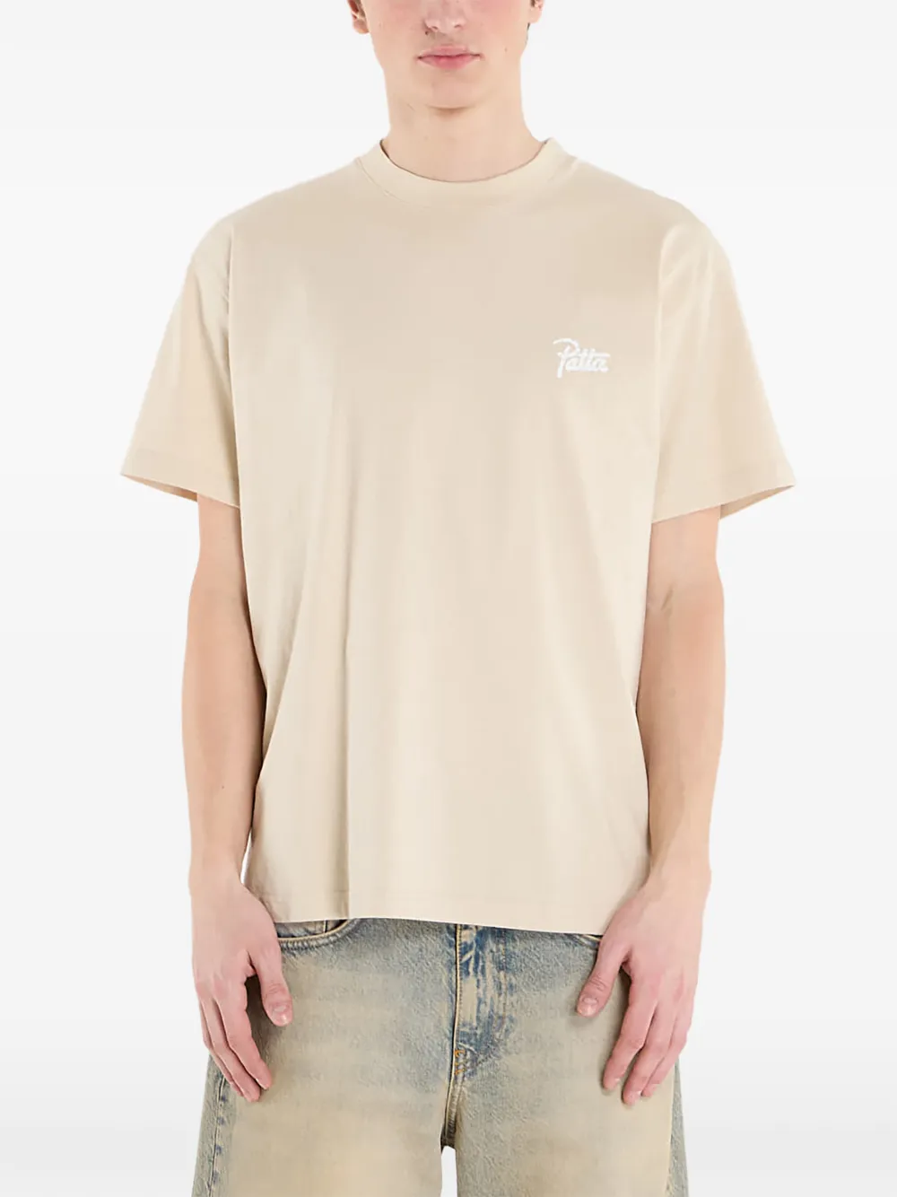 Patta Croco T-shirt In Neutral