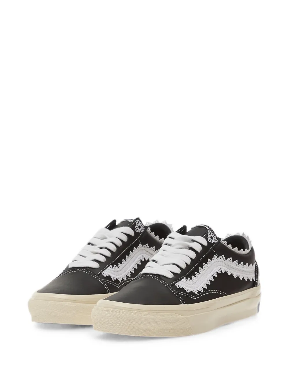 Vans LX Old Skool lace-trim sneakers Zwart