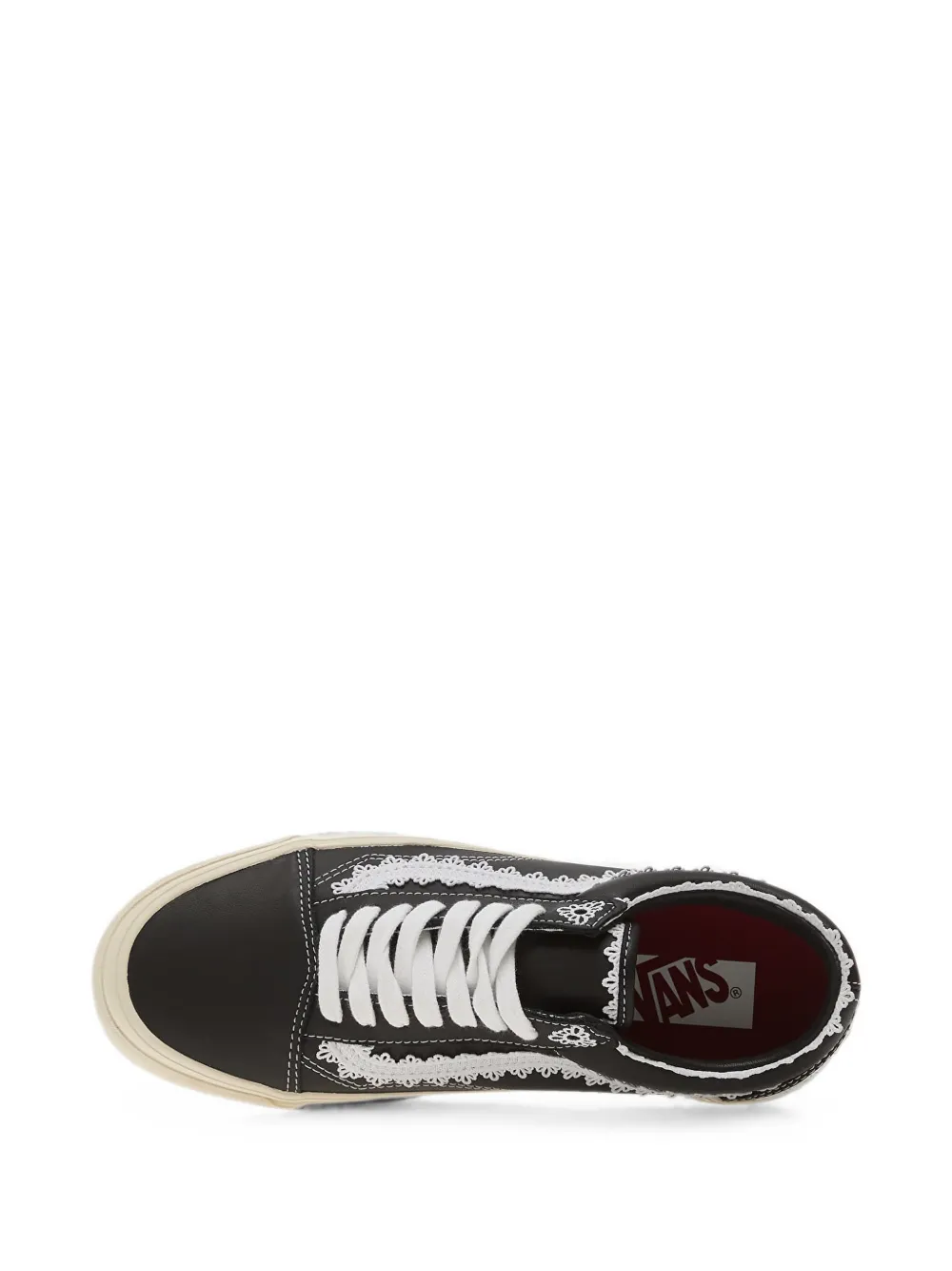 Vans LX Old Skool lace-trim sneakers Zwart