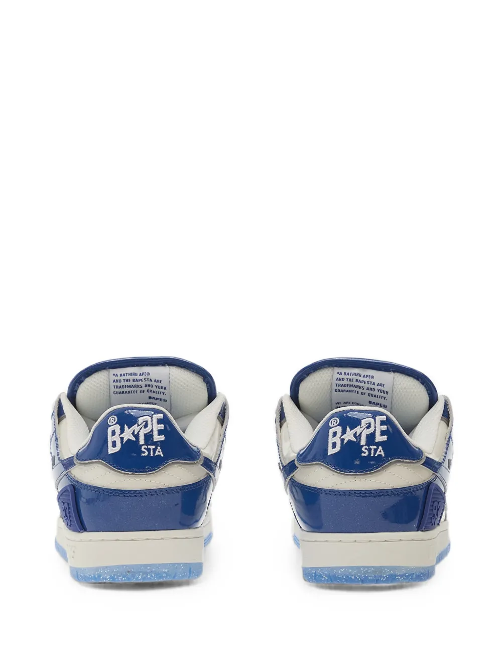 A BATHING APE Sk8 Sta Bold 1 sneakers Blauw