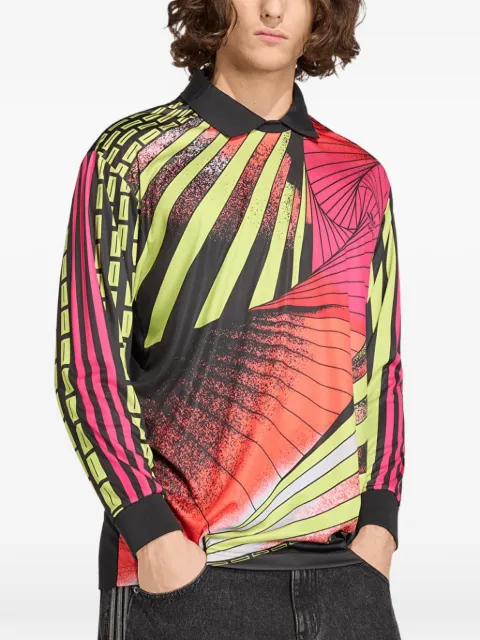 adidas Archive graphic-print long-sleeve T-shirt