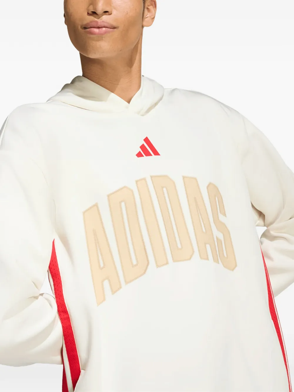 adidas Stadium grafische hoodie Beige