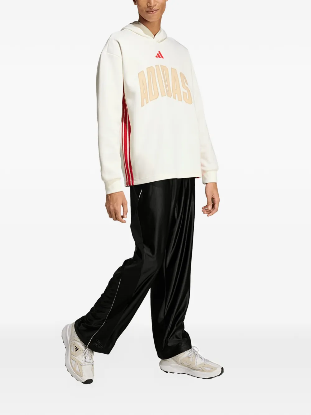 adidas Stadium grafische hoodie Beige