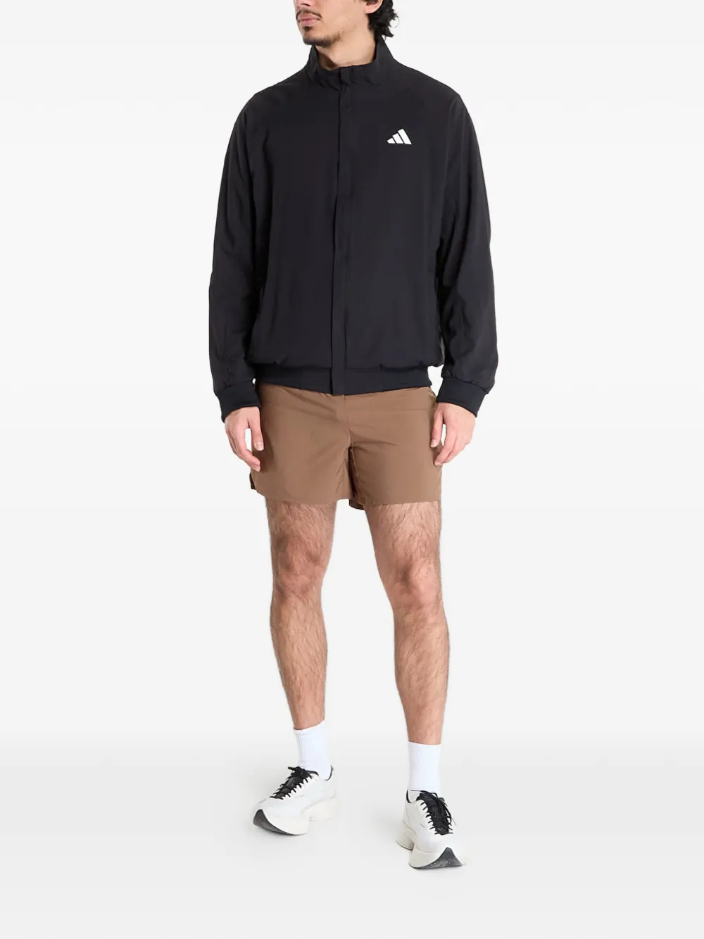 adidas Walk-On windjack Zwart