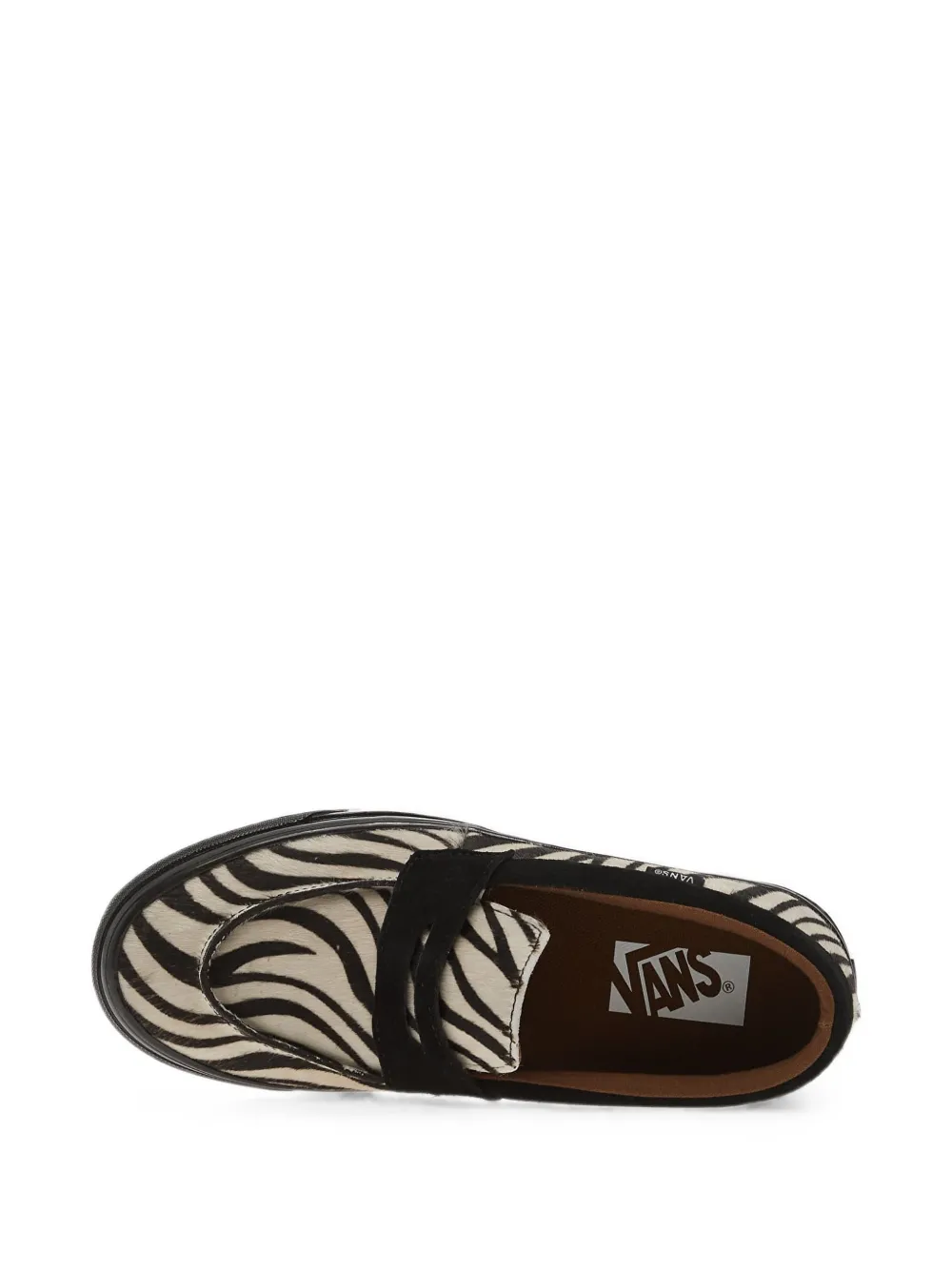 Vans LX Loafer 53 zebra-print sneakers Beige