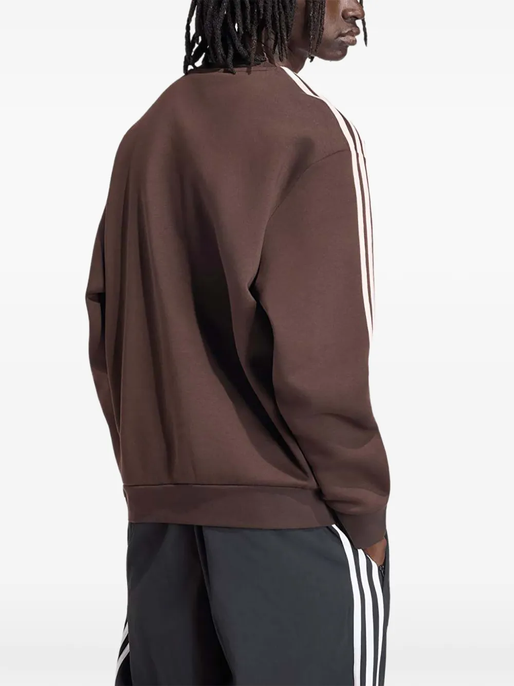 adidas Adicolor 3-Stripes trui Bruin