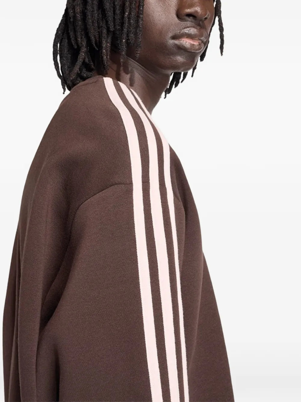 adidas Adicolor 3-Stripes trui Bruin