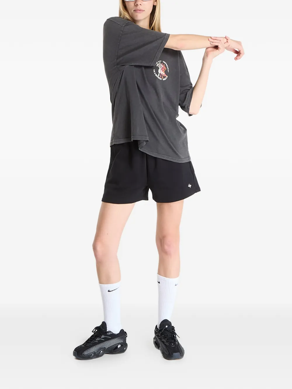 Represent 247 Torch T-shirt met print Grijs