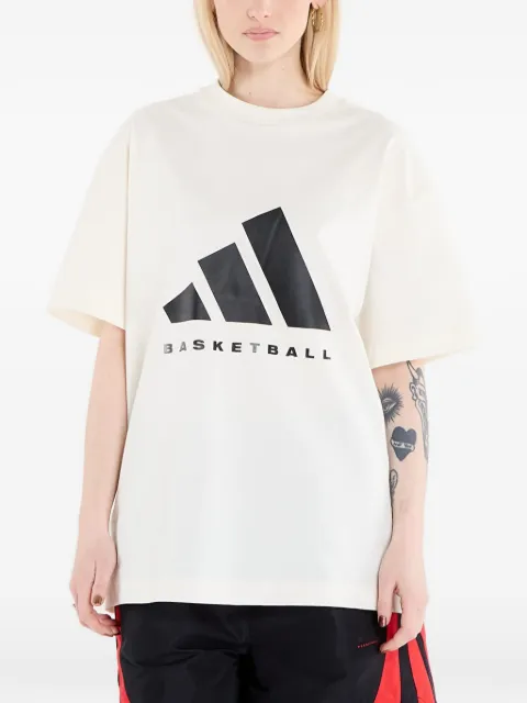 adidas camiseta con logo y Basketball estampados