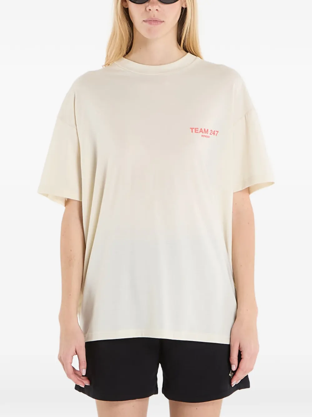 Represent Team 247 oversized T-shirt Beige