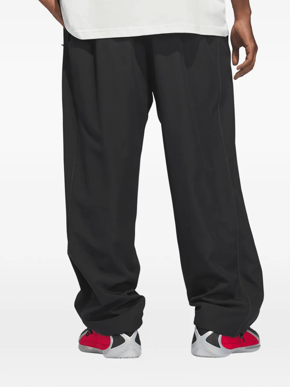 adidas Anthony Edwards Foundation basketbal trainingsbroek Zwart