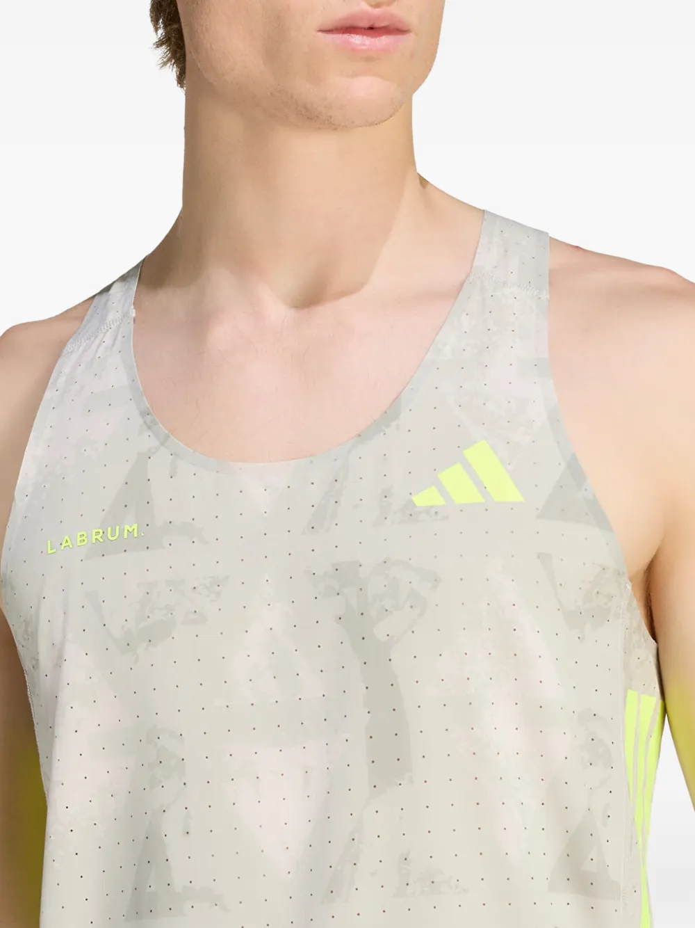 adidas Adizero Lab tanktop Grijs