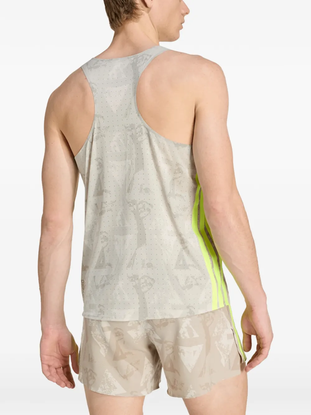 adidas Adizero Lab tanktop Grijs