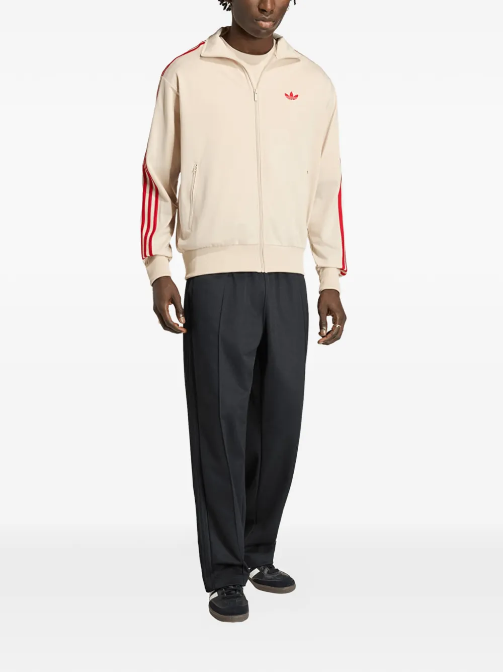 adidas Firebird trainingsjack Beige