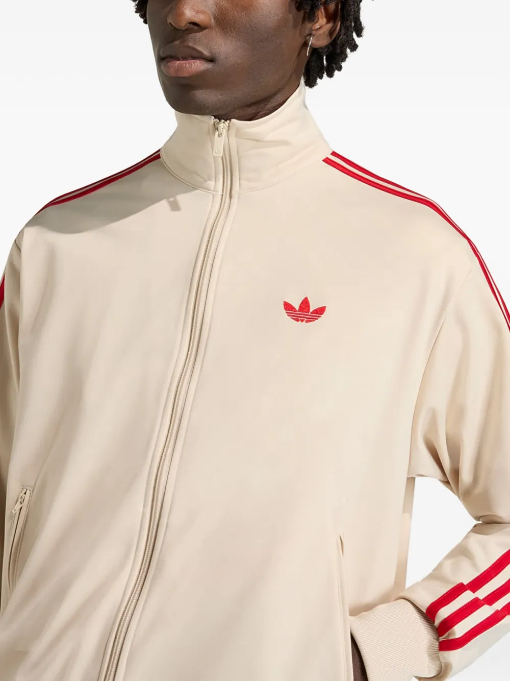 adidas Firebird trainingsjack Beige