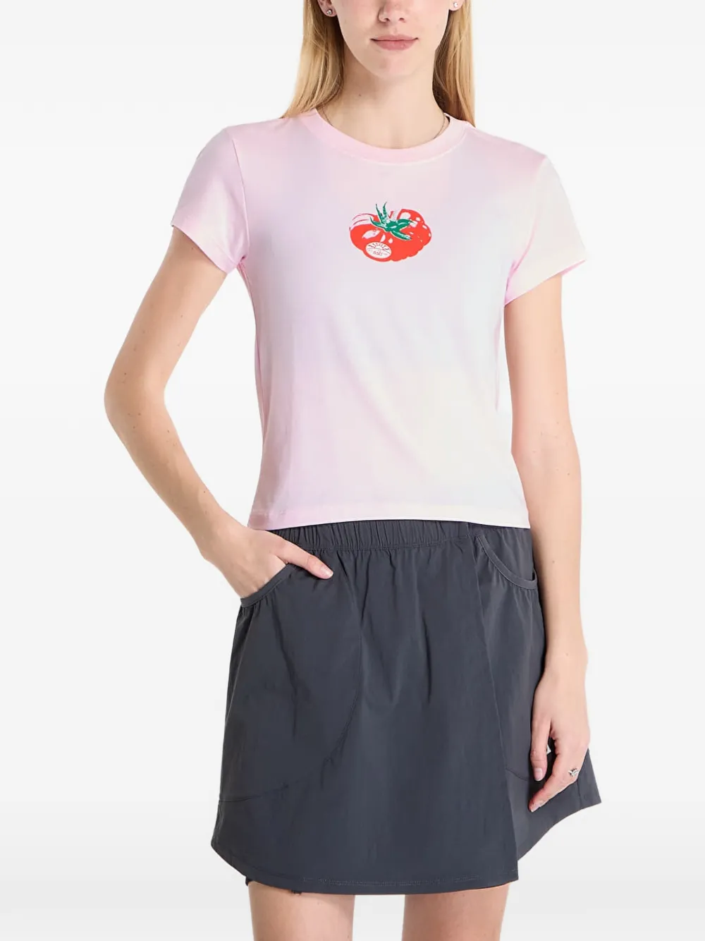 Nike Chill Knit cropped T-shirt - Rosa