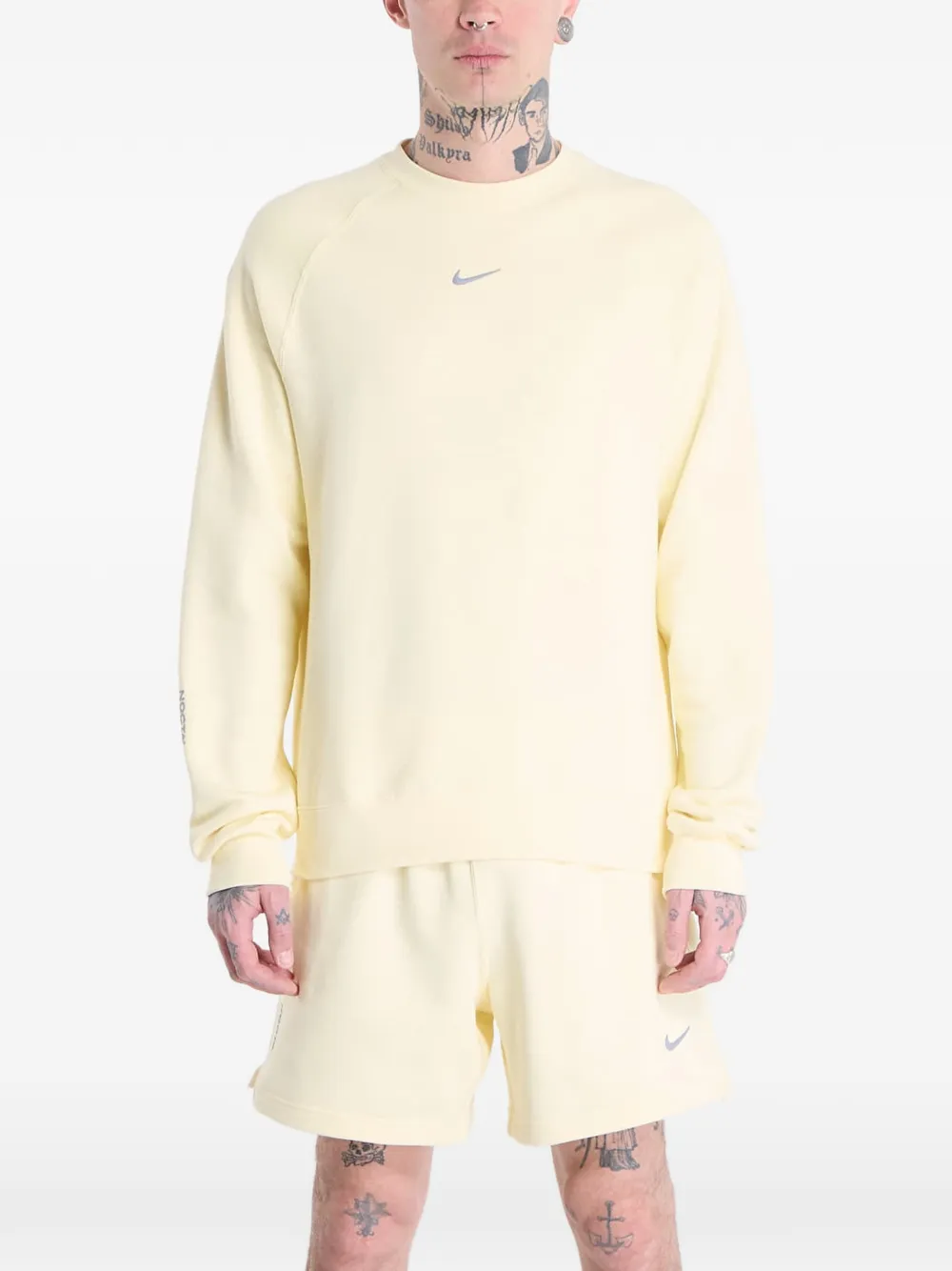 Nike NOCTA logo-print sweater - Giallo