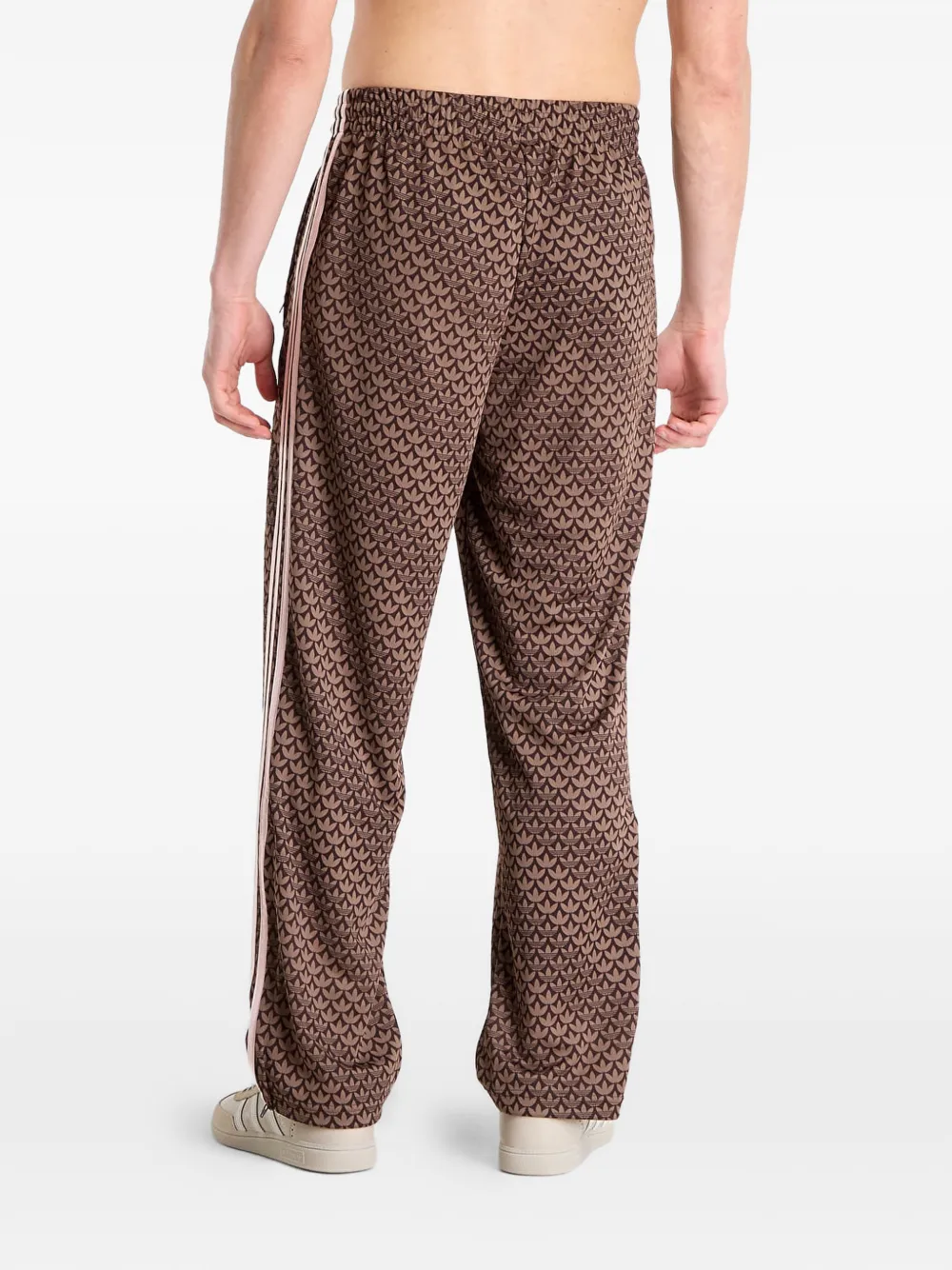 adidas Firebird trainingsbroek met monogram Bruin