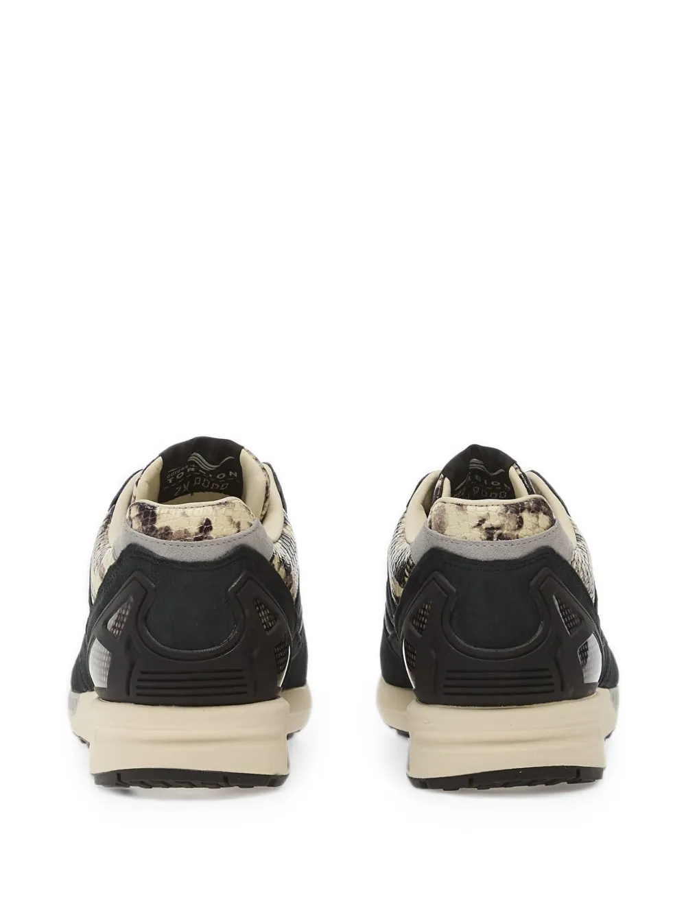 adidas ZX 8000 snakeskin-effect sneakers Zwart