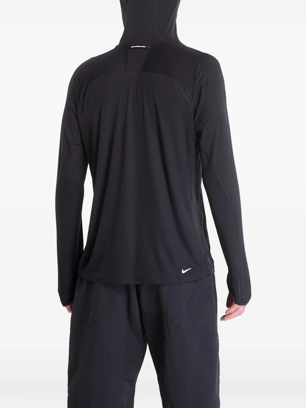 Nike ACG Solar Chase hoodie met thumbhole Zwart