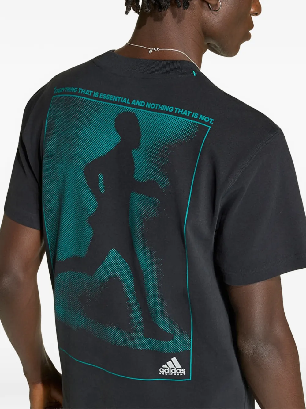 adidas Equipment Blur T-shirt Zwart