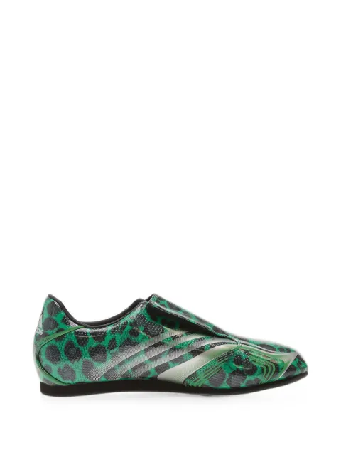 adidas Taekwondo F50 leopard-print sneakers