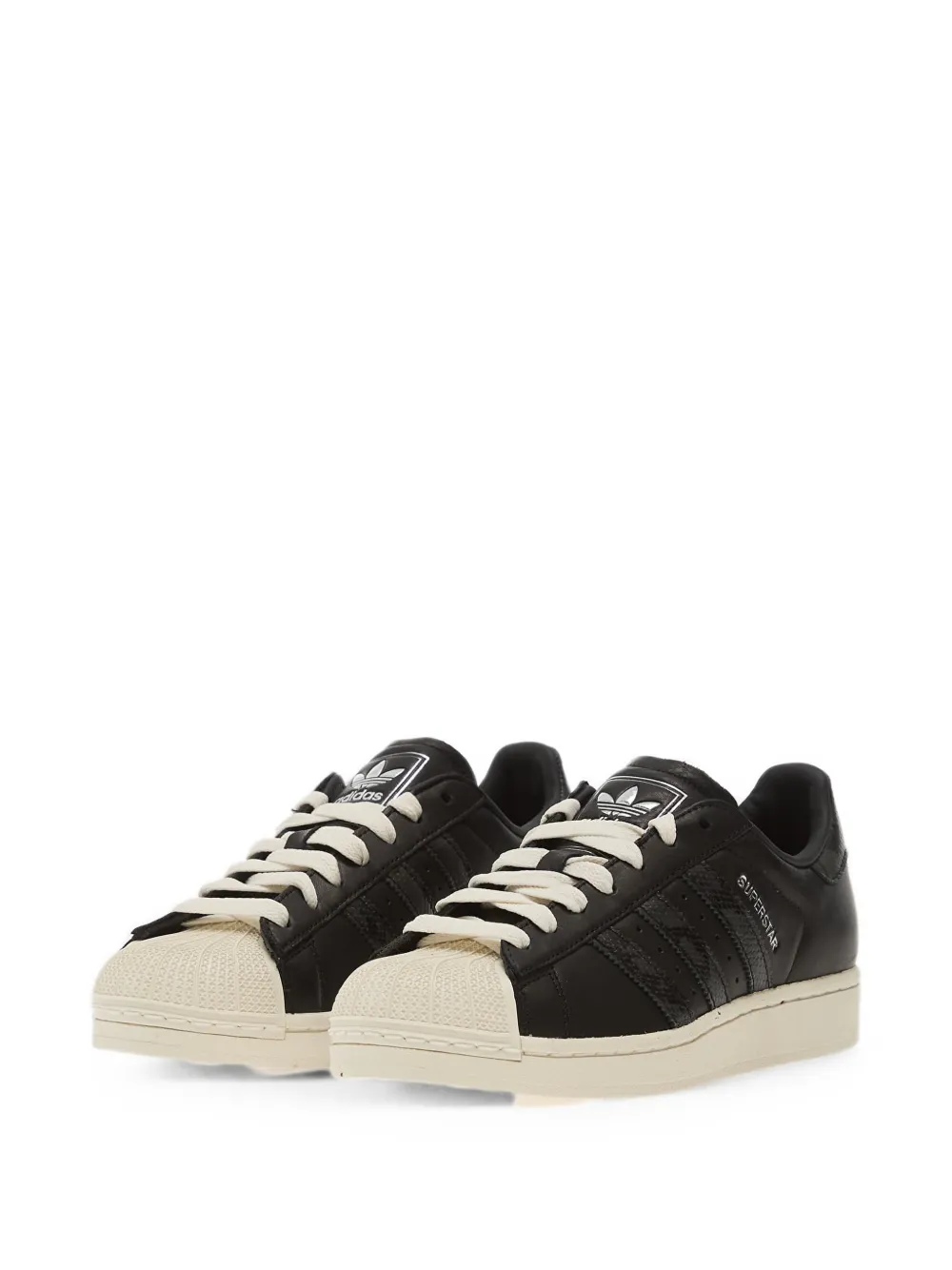 adidas Superstar II snakeskin-effect sneakers Zwart