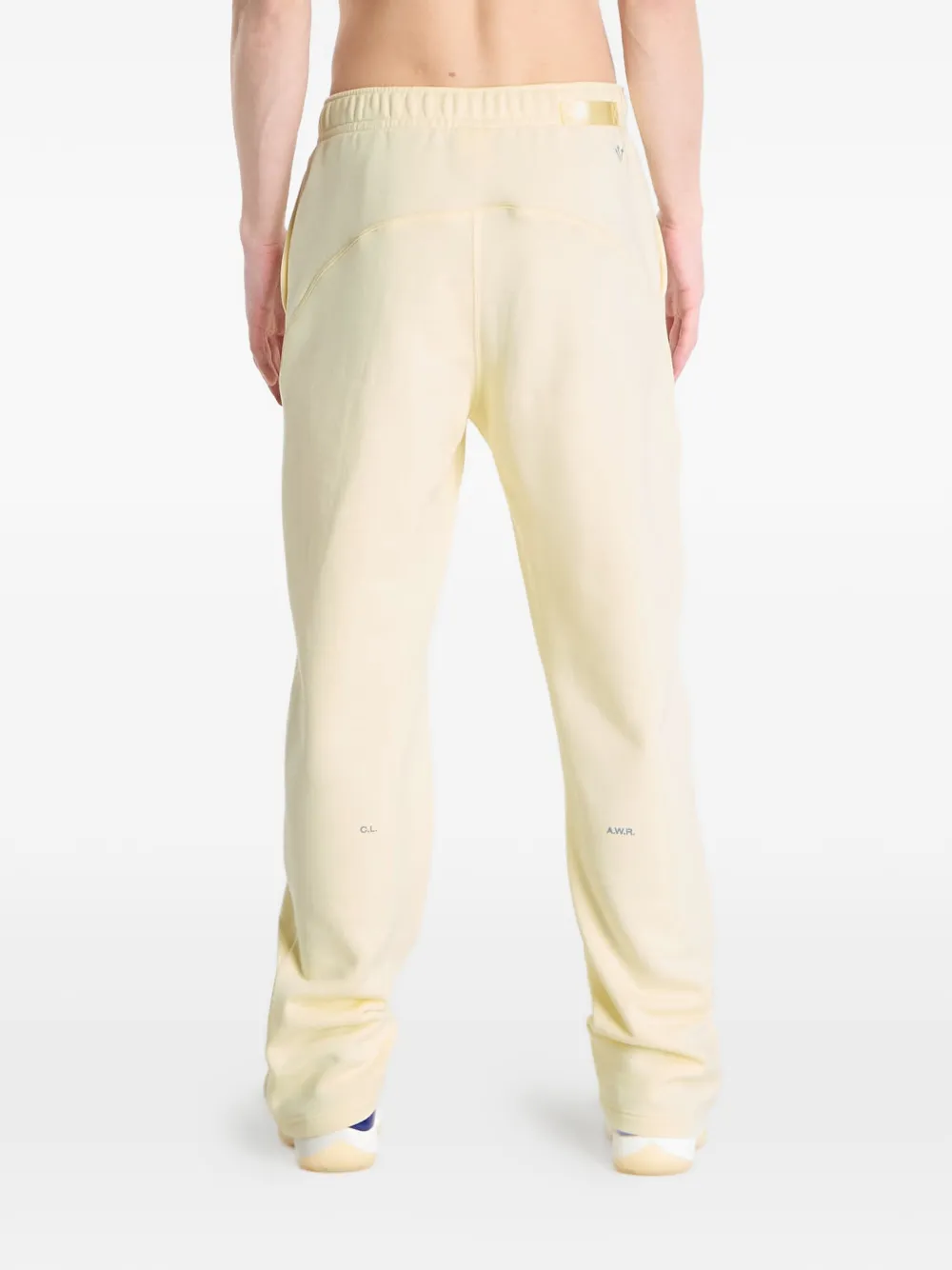 Nike x NOCTA trainingsbroek met open afwerking Beige