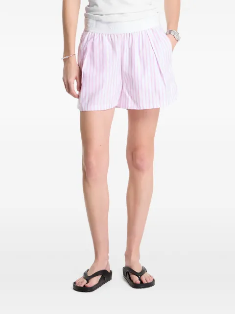 Nike striped poplin shorts
