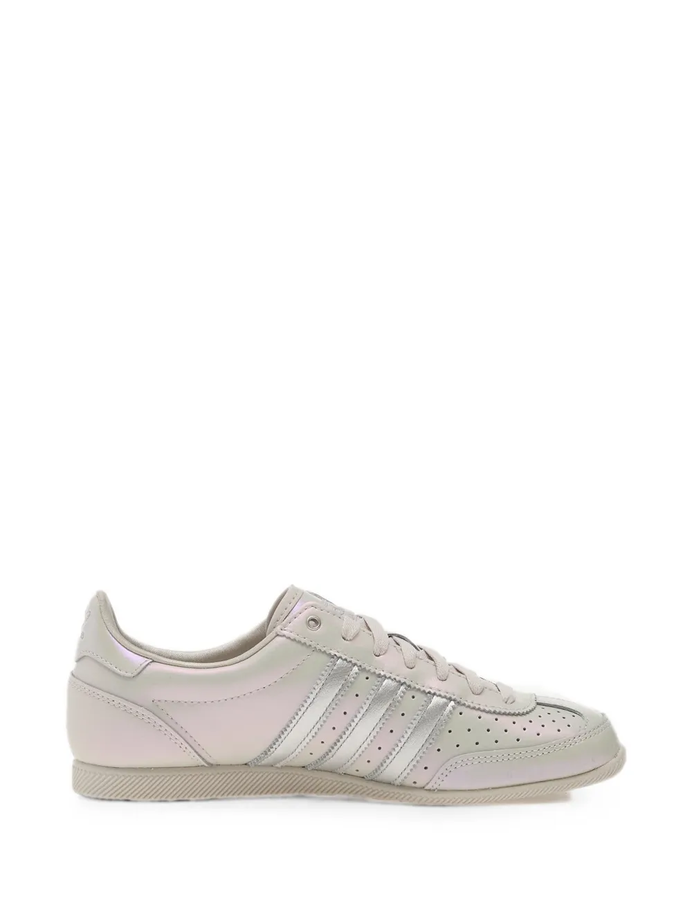 Adidas Superstar II floral-print low-top sneakers Beige
