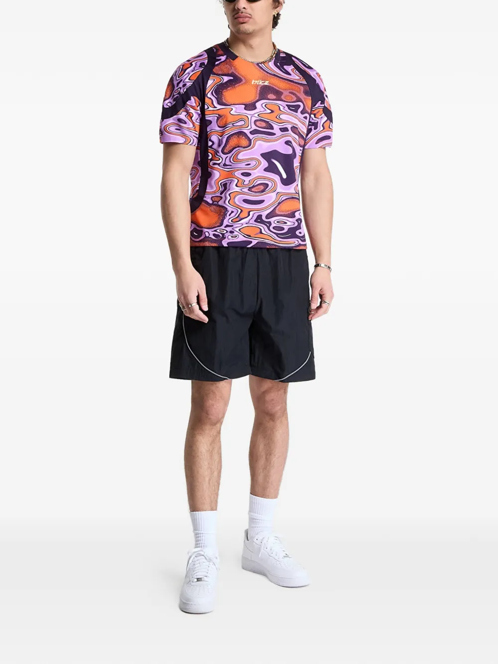 Nike Project F.R.O.G Liquify T-shirt met ronde hals Paars