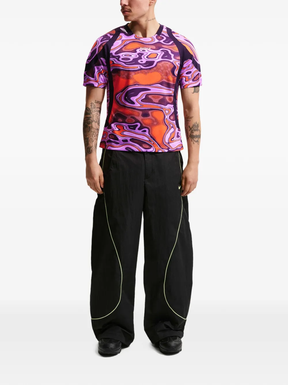 Nike Project F.R.O.G Liquify T-shirt met ronde hals Paars