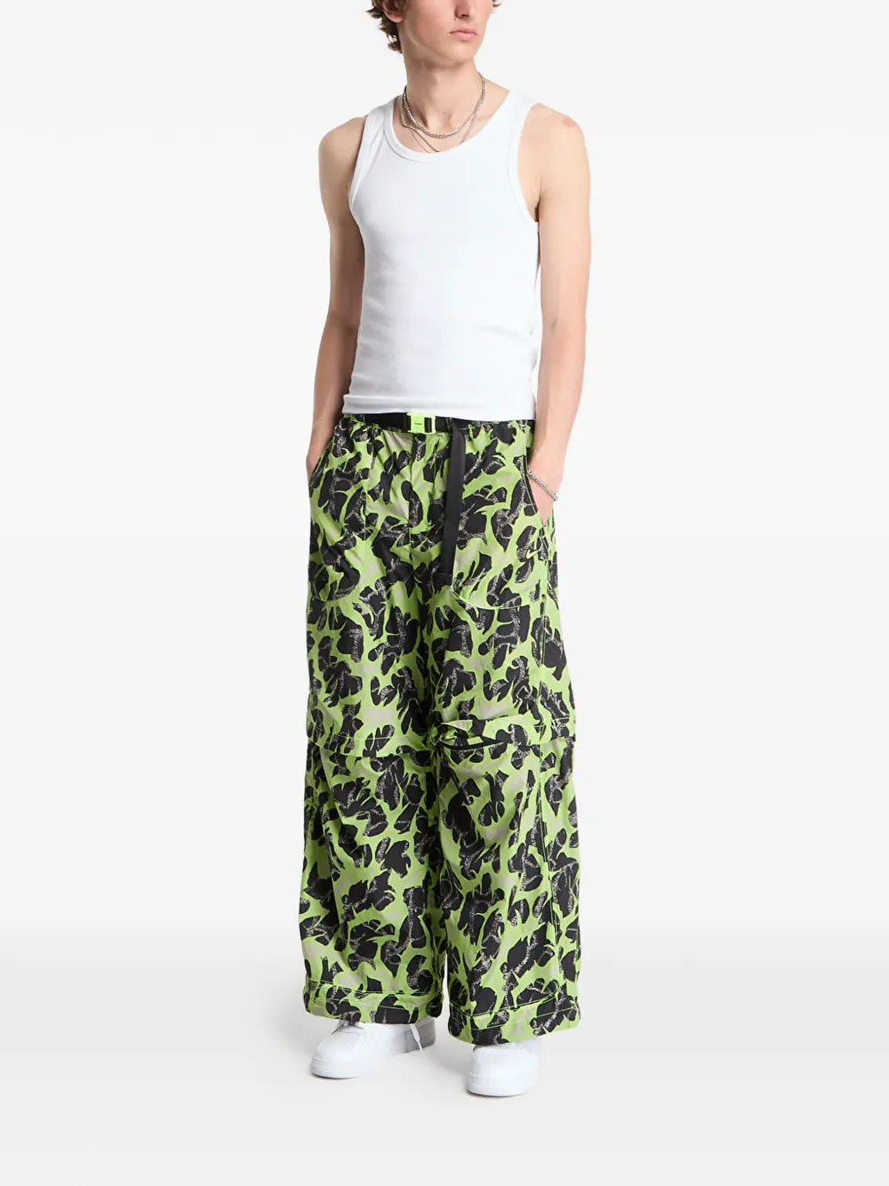 Nike Project F.R.O.G. woven convertible trousers Groen