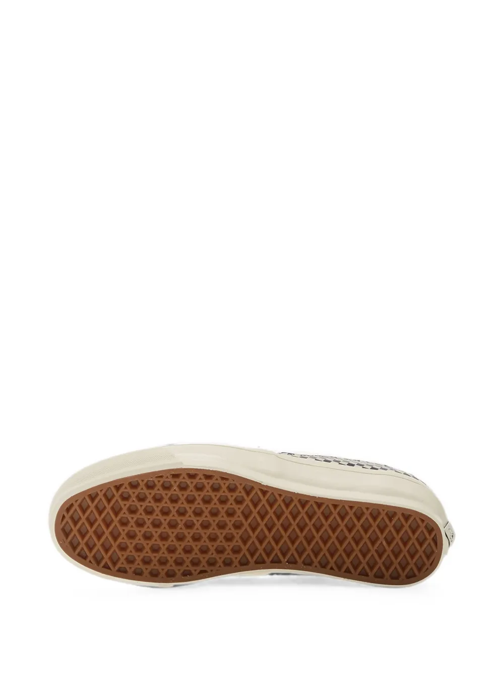 Vans LX Authentic Ease checkered sneakers Zwart