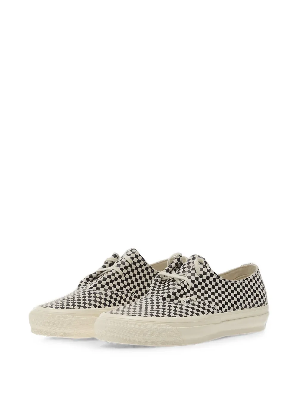 Vans LX Authentic Ease checkered sneakers Zwart