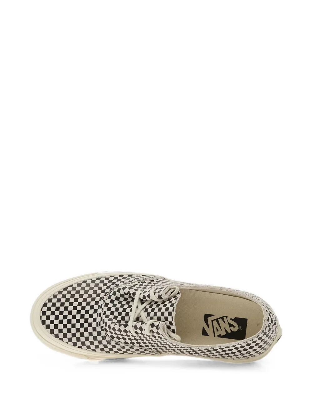Vans LX Authentic Ease checkered sneakers Zwart