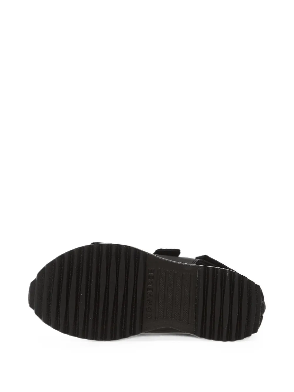 Converse Run Star platform sandals Zwart