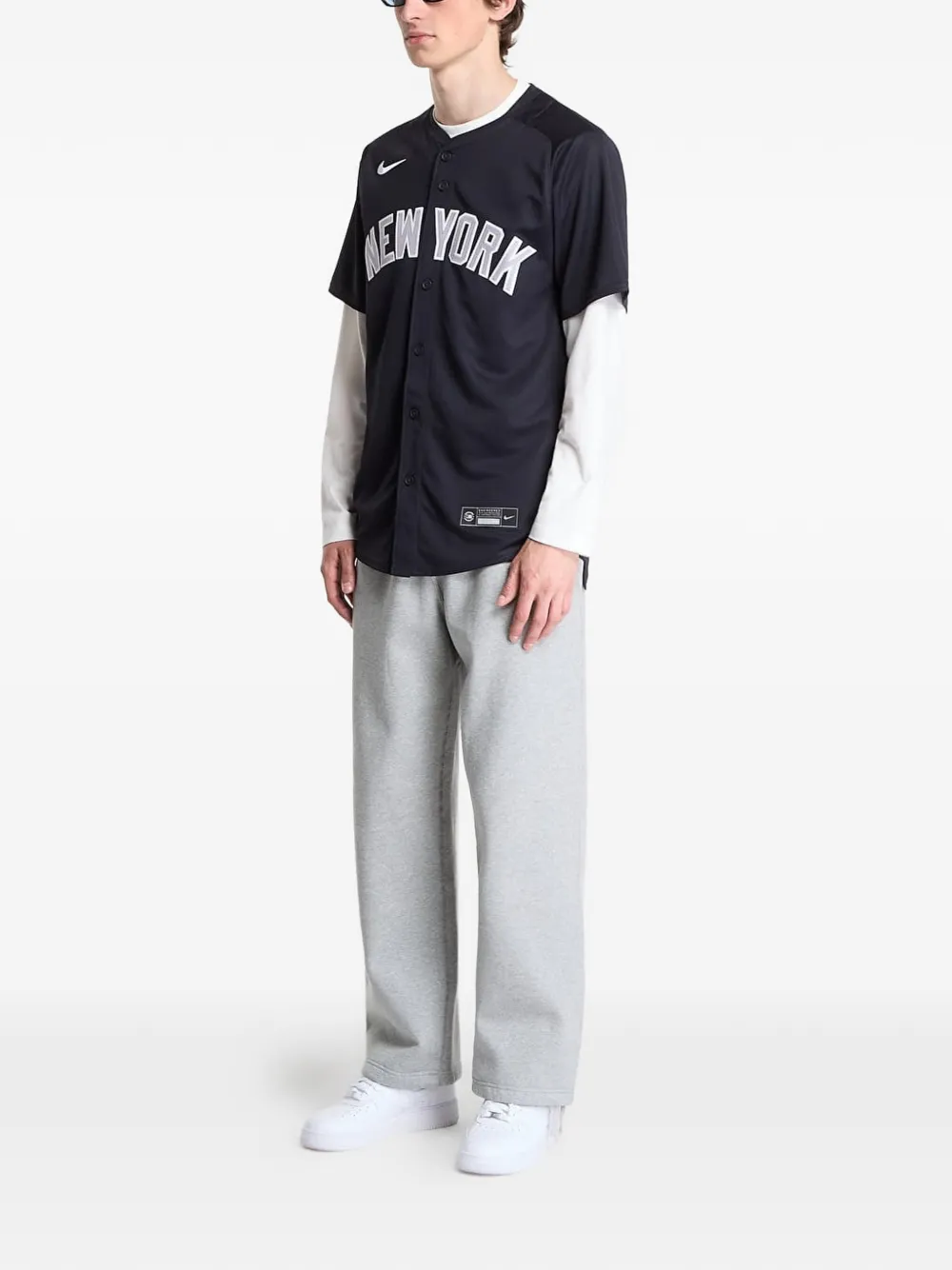 Nike New York Yankees MLB Limited Alternate jersey Blauw