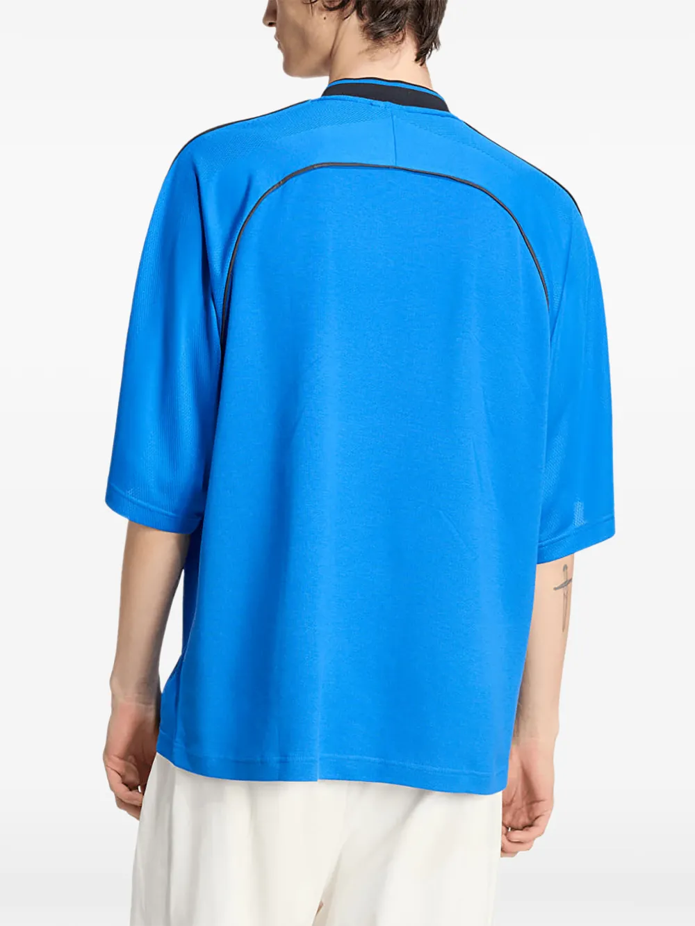 adidas T-shirt met logoprint Blauw
